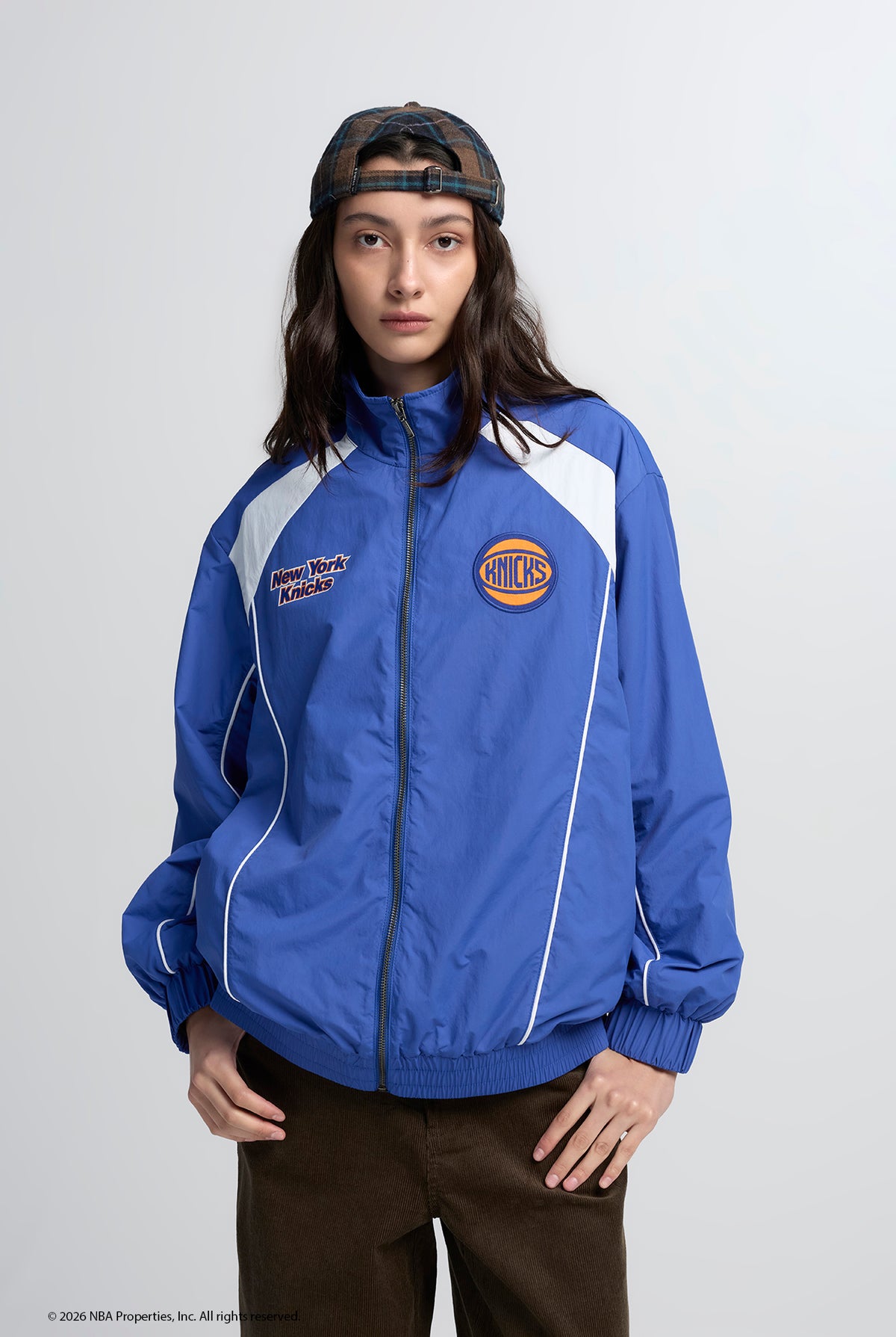 NBA NEW YORK KNICKS TRACK JACKET