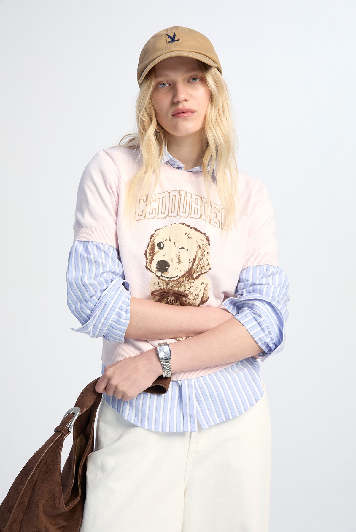 GOLDEN RETRIEVER KNIT TOP