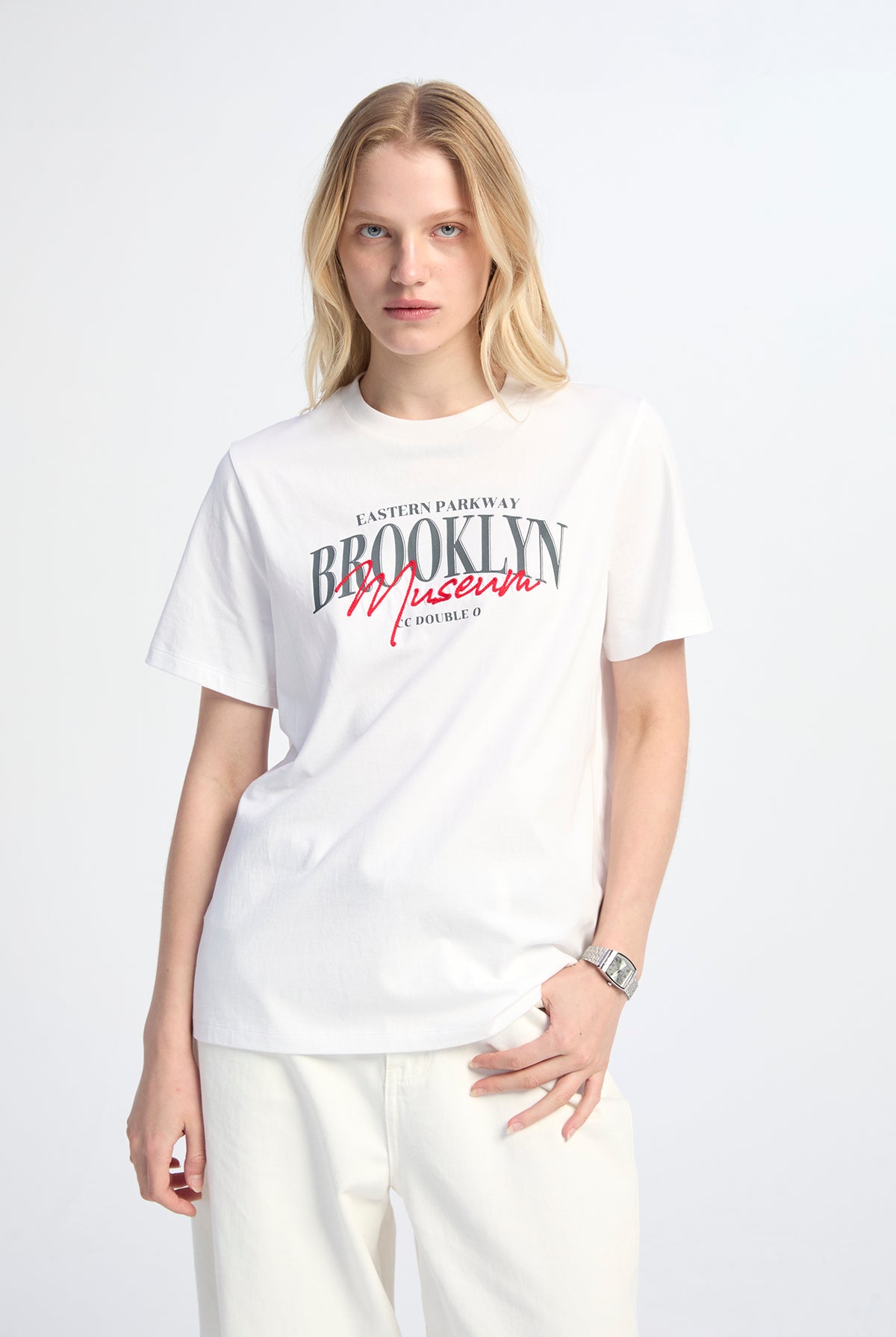 เสื้อยืดพิมพ์ลาย Brooklyn Museum