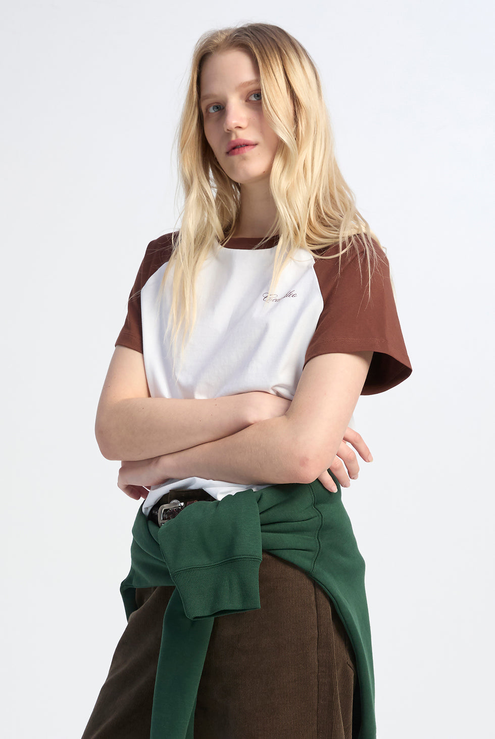 CC DOUBLE O RAGLAN TEE
