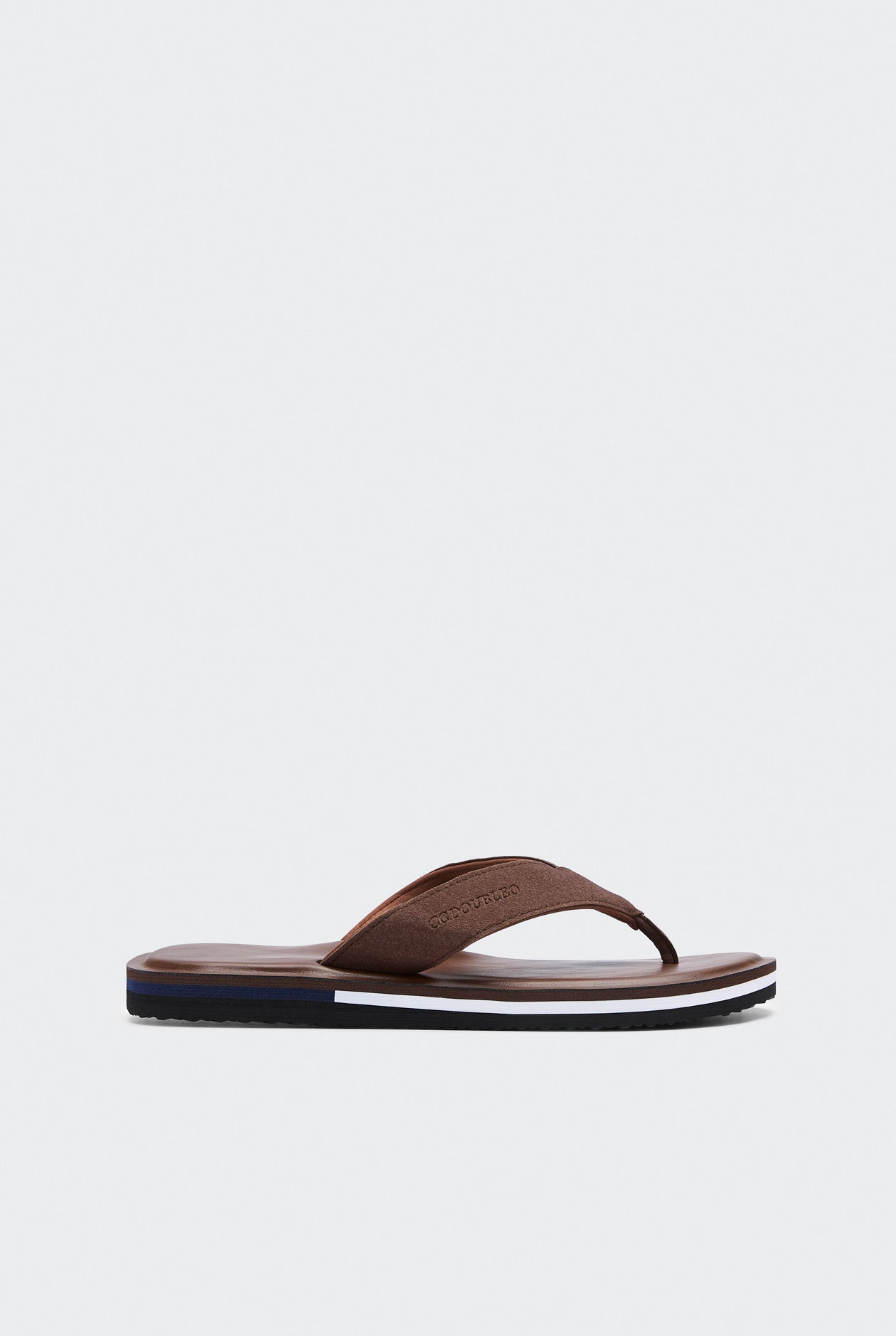 SUEDE STRAP FLIP-FLOPSS