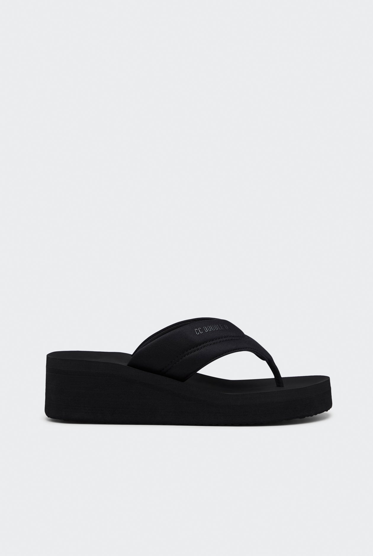 PLATFORM THONG SANDALS