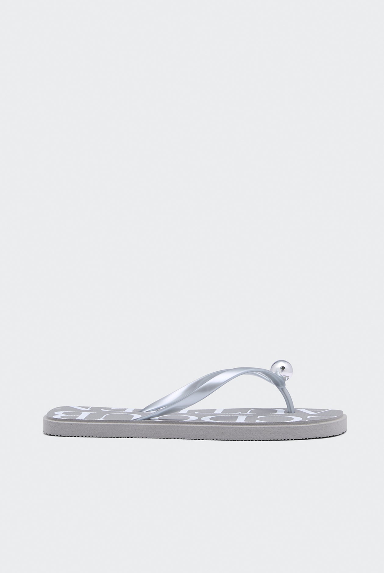 LOGO PRINT THONG SANDALS