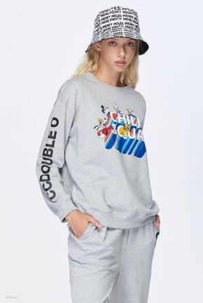 C LOGO DISNEY MICKEY AND FRIENDS PULLOVER