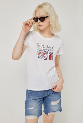 SUMMER PARTY LOGO GRAPHIC TEE