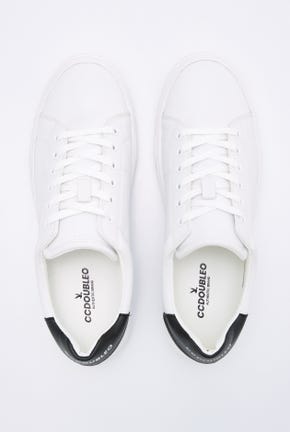 LOGO LEATHER SNEAKERS