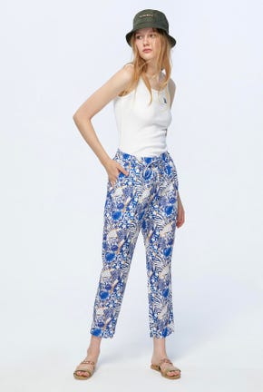 ALL-OVER PRINTED PANTS