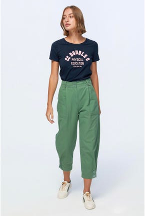 BUTTONED CUFF PANTS